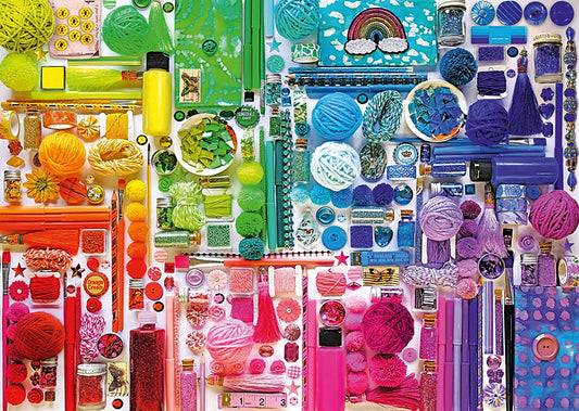 Schmidt - Colours of the Rainbow - 1000 Piece Jigsaw Puzzle