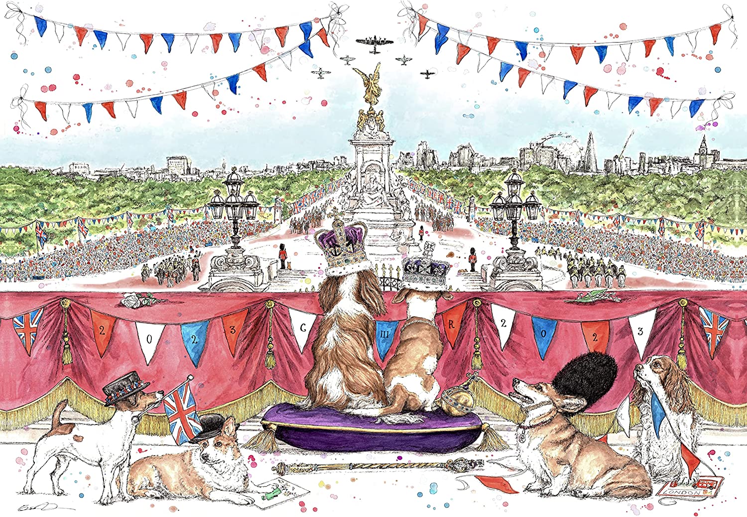 Coronation Capers – 1000 Piece Jigsaw Puzzle (Ravensburger)