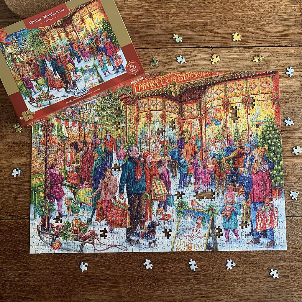 Winter Wonderland – 1000 Piece Jigsaw Puzzle (Gibsons)