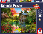 The Watermill – 1000 Piece Jigsaw Puzzle (Schmidt)