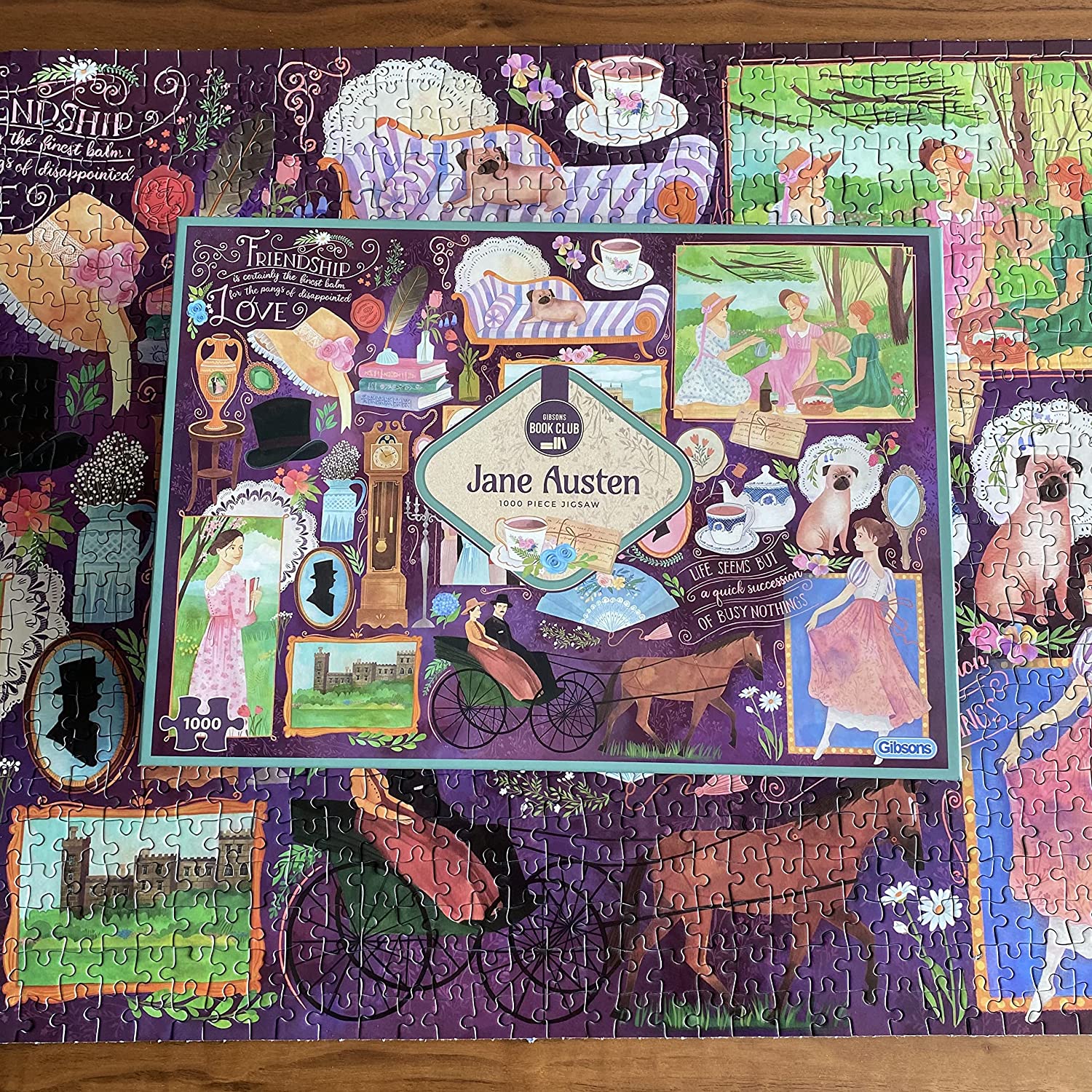 Book Club by Jane Austen – 1000 Piece Jigsaw Puzzle (Gibsons)