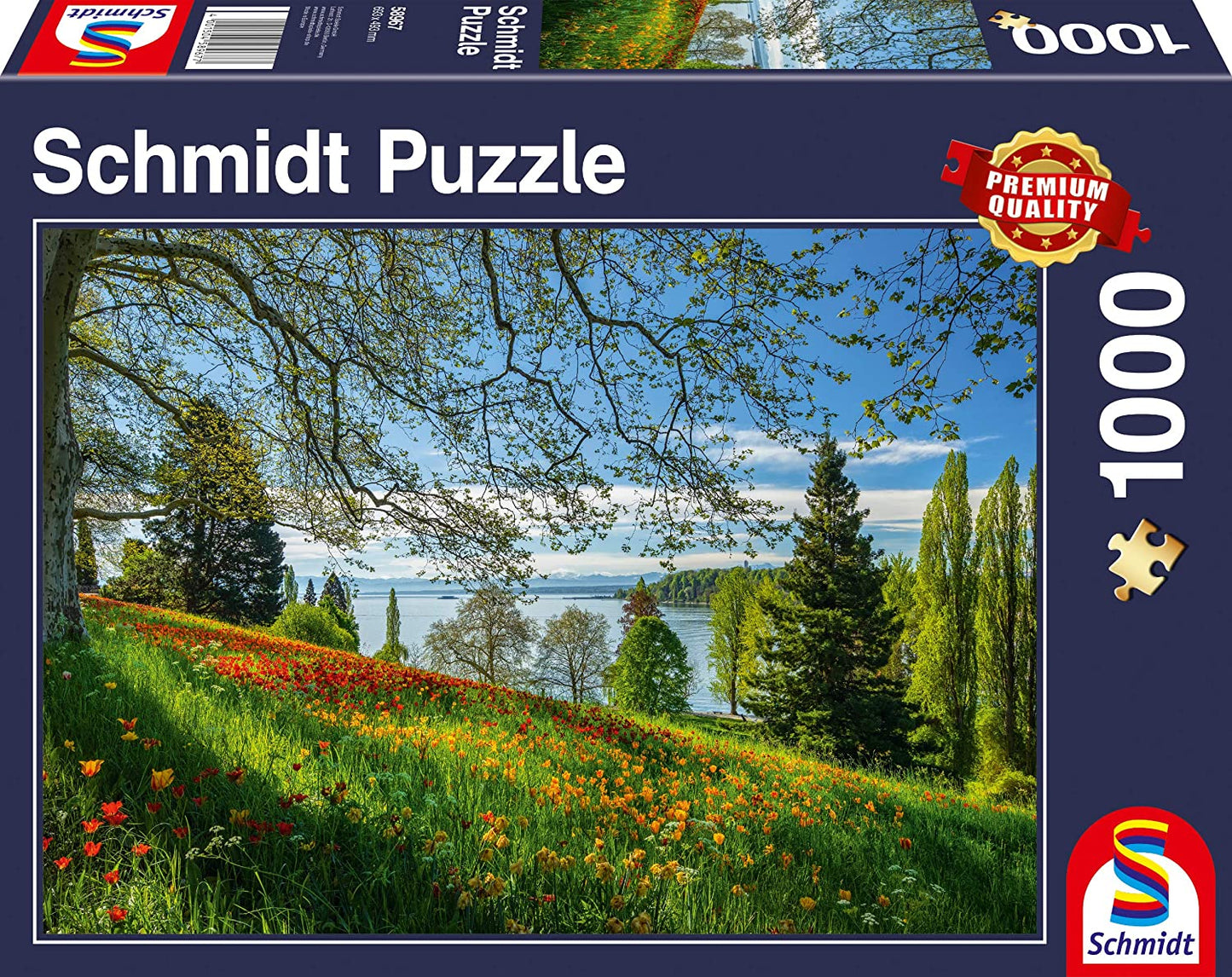 Schmidt - Spring Avenue, Mainau - 1000 Piece Jigsaw Puzzle