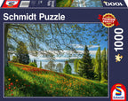 Spring Avenue, Mainau – 1000 Piece Jigsaw Puzzle (Schmidt)