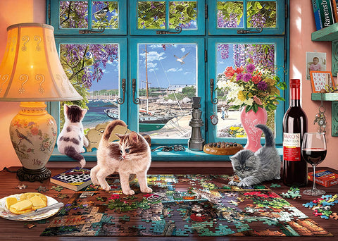 The Puzzler's Desk – 1000 Piece Jigsaw Puzzle (Ravensburger)