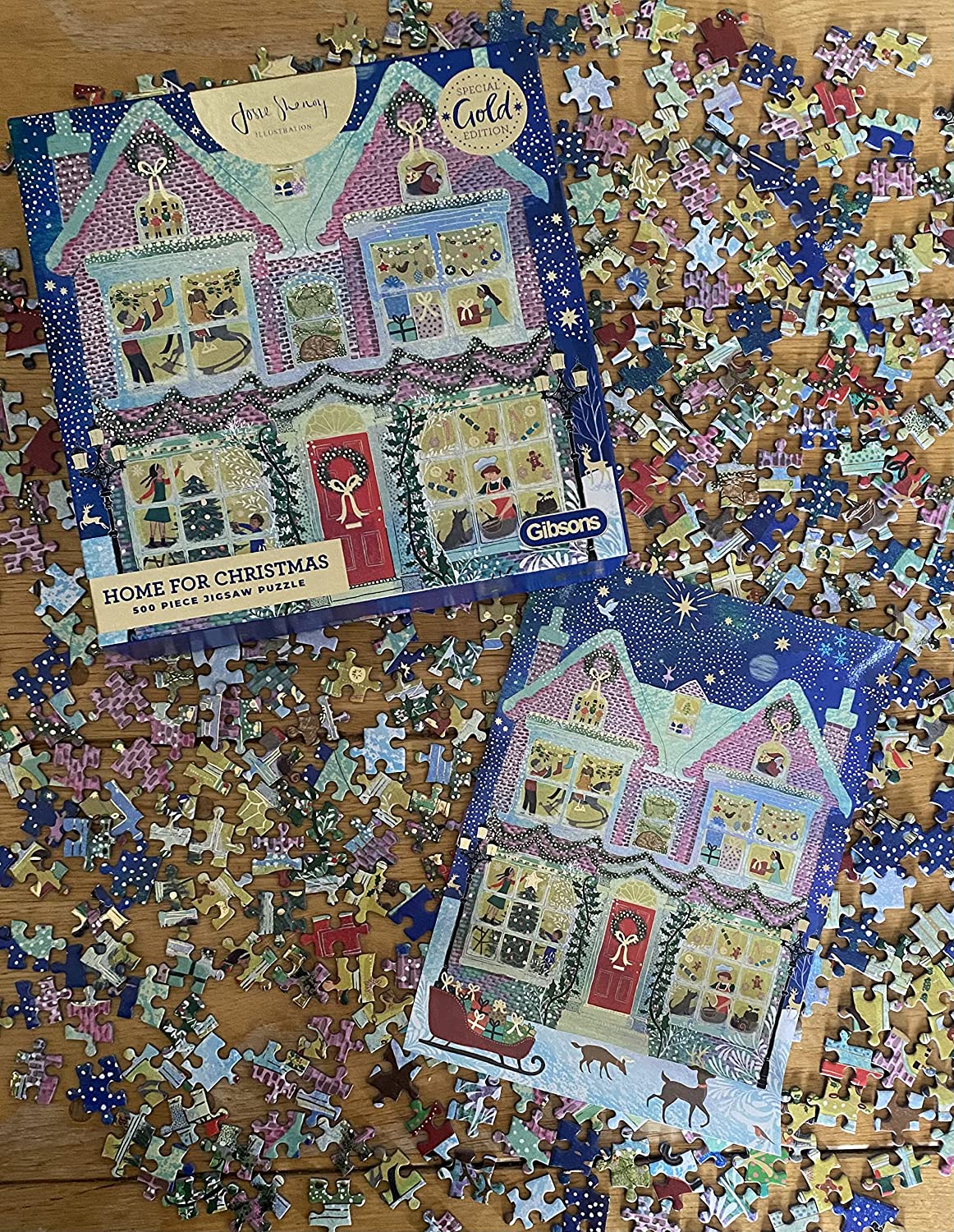 Home for Christmas – 500 Piece Jigsaw Puzzle (Gibsons)
