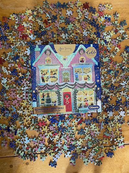 Gibsons - Home for Christmas - 500 Piece Jigsaw Puzzle