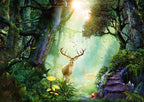 Deer in the Forest by Georgia Fellenberg – 1000 Piece Jigsaw Puzzle (Schmidt)