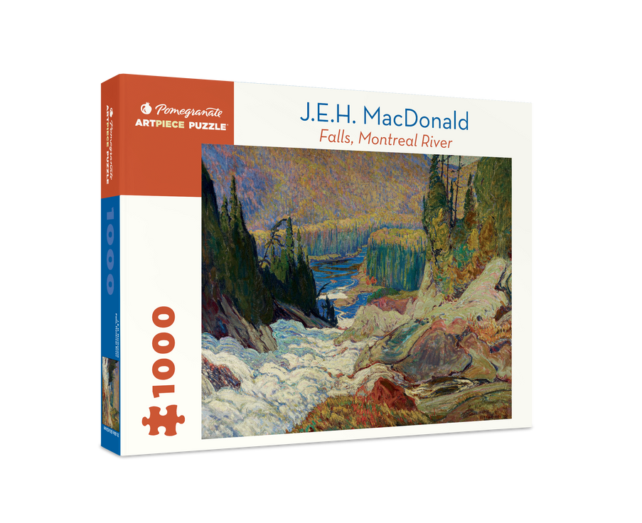 Falls, Montreal River by J.E.H. MacDonald – 1000 Piece Jigsaw Puzzle (Pomegranate)