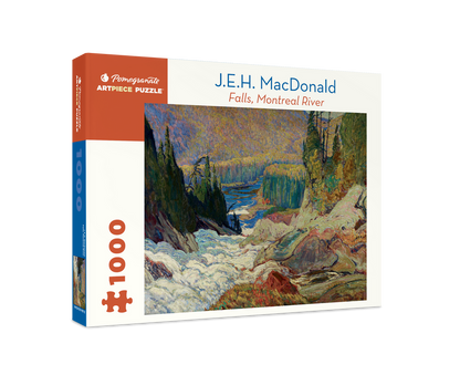 Pomegranate - J.E.H. MacDonald: Falls, Montreal River - 1000 Piece Jigsaw Puzzle