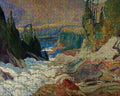 Falls, Montreal River by J.E.H. MacDonald – 1000 Piece Jigsaw Puzzle (Pomegranate)