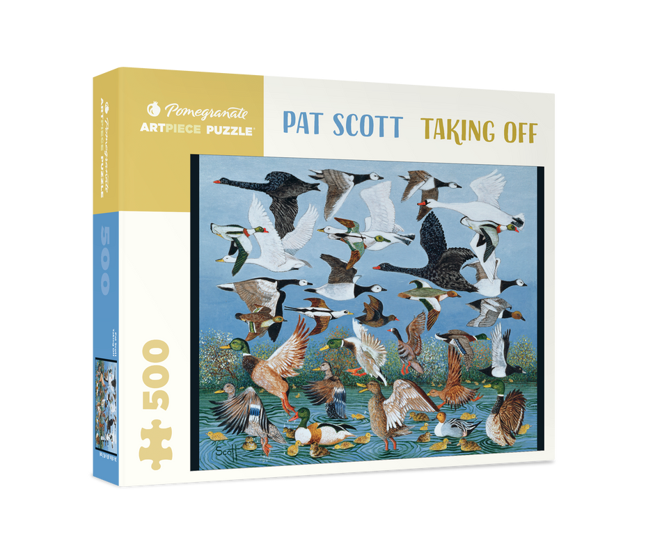 Taking Off by Pat Scott – 500 Piece Jigsaw Puzzle (Pomegranate)