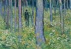 Undergrowth with Two Figures by Vincent van Gogh – 1000 Piece Jigsaw Puzzle (Pomegranate)