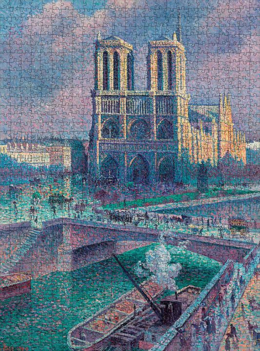 Pomegranate - Maximilien Luce: Notre-Dame - 1000 Piece Jigsaw Puzzle
