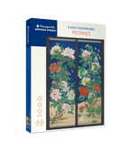 Peonies by Kano Yoshinobu – 1000 Piece Jigsaw Puzzle (Pomegranate)
