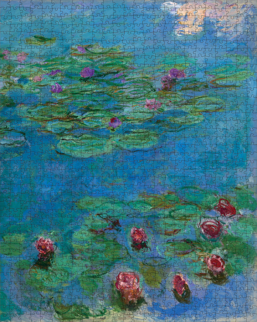 Pomegranate - Claude Monet: Water Lilies - 1000 Piece Jigsaw Puzzle