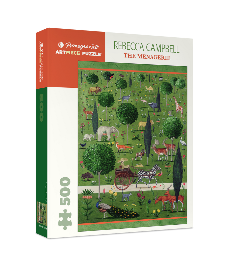 The Menagerie by Rebecca Campbell – 500 Piece Jigsaw Puzzle (Pomegranate)