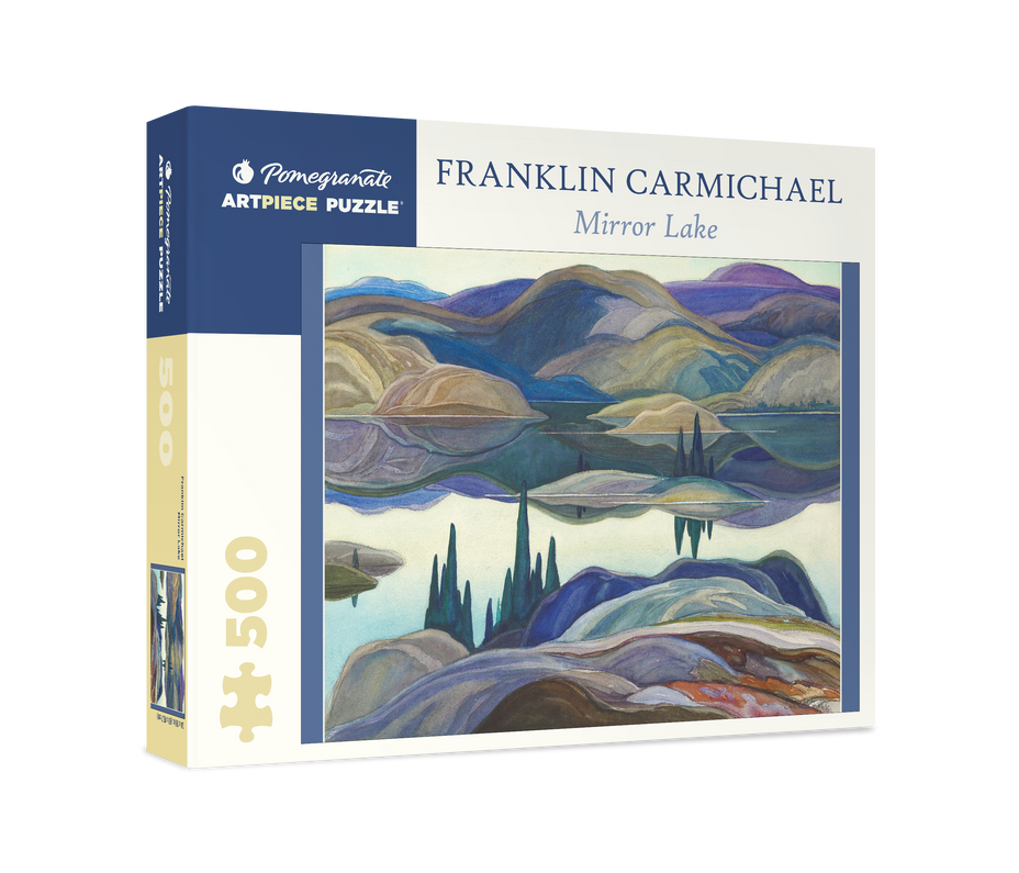 Pomegranate - Franklin Carmichael: Mirror Lake - 500 Piece Jigsaw Puzzle
