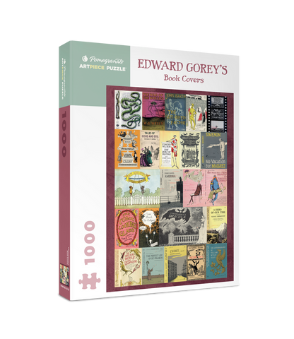 Pomegranate - Edward Gorey's Book Covers - 1000 Piece Jigsaw Puzzle