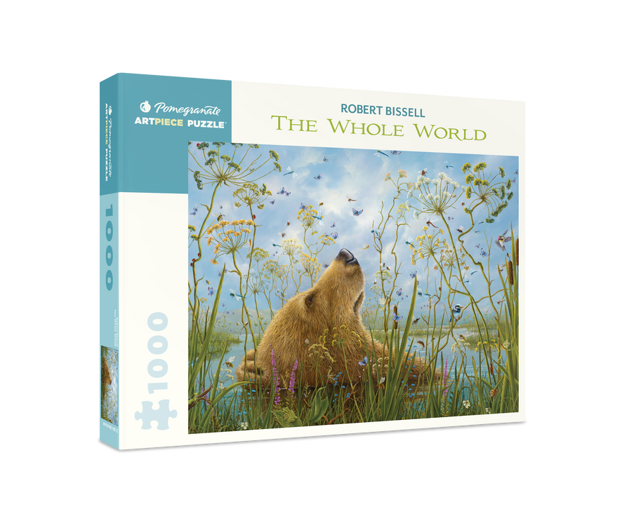 The Whole World by Robert Bissell – 1000 Piece Jigsaw Puzzle (Pomegranate)