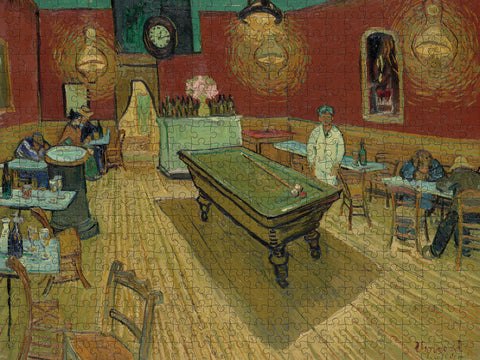 The Night Cafe by Vincent van Gogh – 500 Piece Jigsaw Puzzle (Pomegranate)