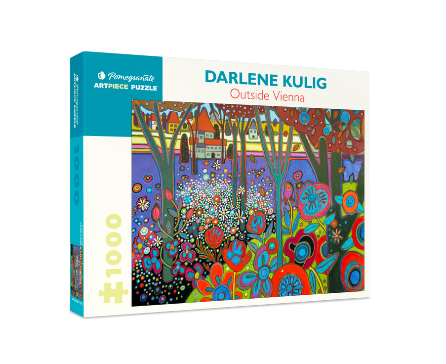 Pomegranate - Darlene Kulig: Outside Vienna - 1000 Piece Jigsaw Puzzle