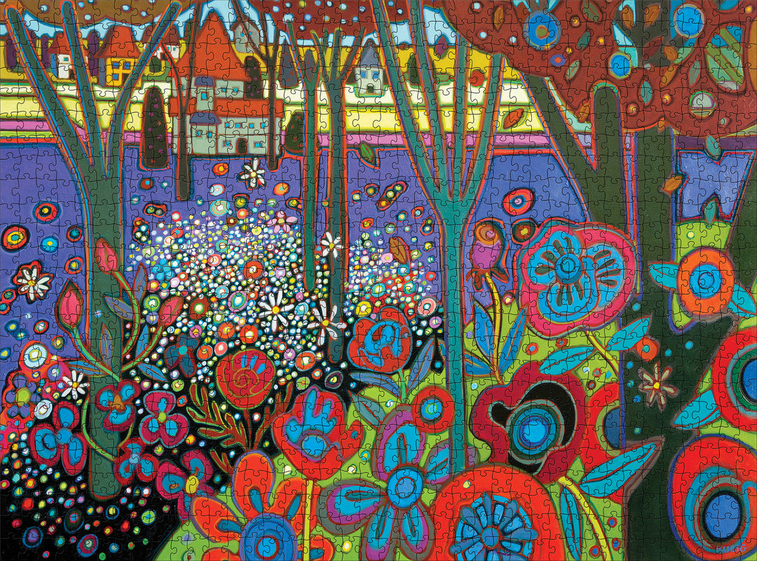 Outside Vienna by Darlene Kulig – 1000 Piece Jigsaw Puzzle (Pomegranate)