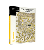 Cat Fancy by Edward Gorey – 1000 Piece Jigsaw Puzzle (Pomegranate)