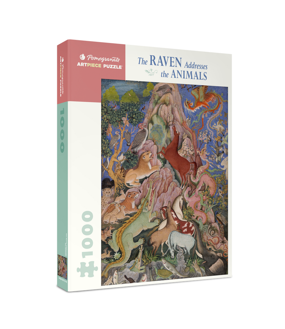 The Raven Addresses the Animals – 1000 Piece Jigsaw Puzzle (Pomegranate)