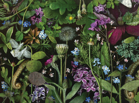 Siri's Lilac by Deb Stoner – 1000 Piece Jigsaw Puzzle (Pomegranate)