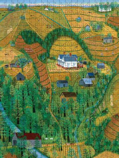 Pomegranate - Mattie L. O'Kelley: My Parents' Farm - 500 Piece Jigsaw Puzzle
