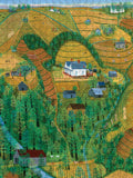 My Parents' Farm by Mattie L. O'Kelley – 500 Piece Jigsaw Puzzle (Pomegranate)
