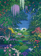 Full Bloom by Hiroo Isono – 1000 Piece Jigsaw Puzzle (Pomegranate)