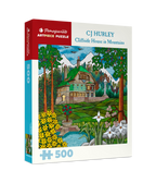 Cliffside House by CJ Hurley – 500 Piece Jigsaw Puzzle (Pomegranate)