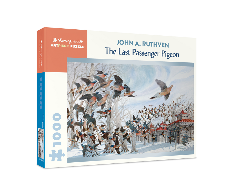 The Last Passenger Pigeon by John A. Ruthven – 1000 Piece Jigsaw Puzzle (Pomegranate)