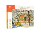 Red House and Yellow Sleigh by Lawren S. Harris – 1000 Piece Jigsaw Puzzle (Pomegranate)