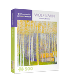 Among Birches by Wolf Kahn – 500 Piece Jigsaw Puzzle (Pomegranate)
