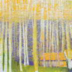 Among Birches by Wolf Kahn – 500 Piece Jigsaw Puzzle (Pomegranate)