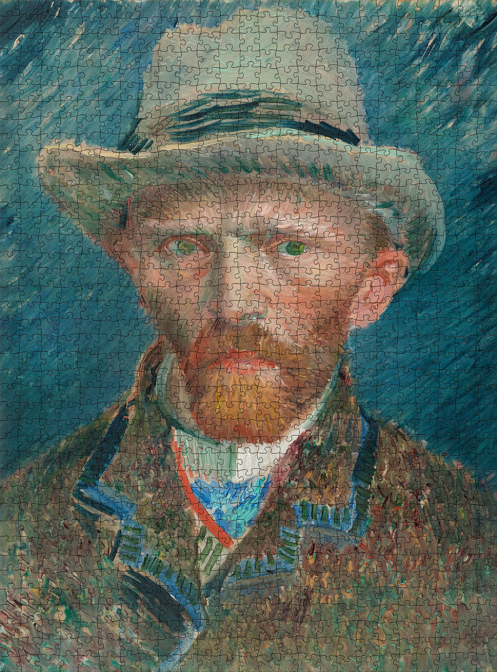 Self-Portrait by Vincent van Gogh – 1000 Piece Jigsaw Puzzle (Pomegranate)