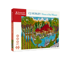 House of the Minaret by CJ Hurley – 1000 Piece Jigsaw Puzzle (Pomegranate)