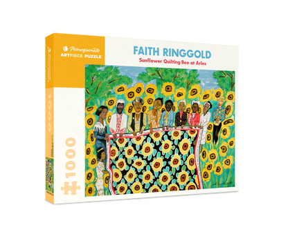 Pomegranate - Faith Ringgold: Sunflower Quilting Bee at Arles - 1000 Piece Jigsaw Puzzle