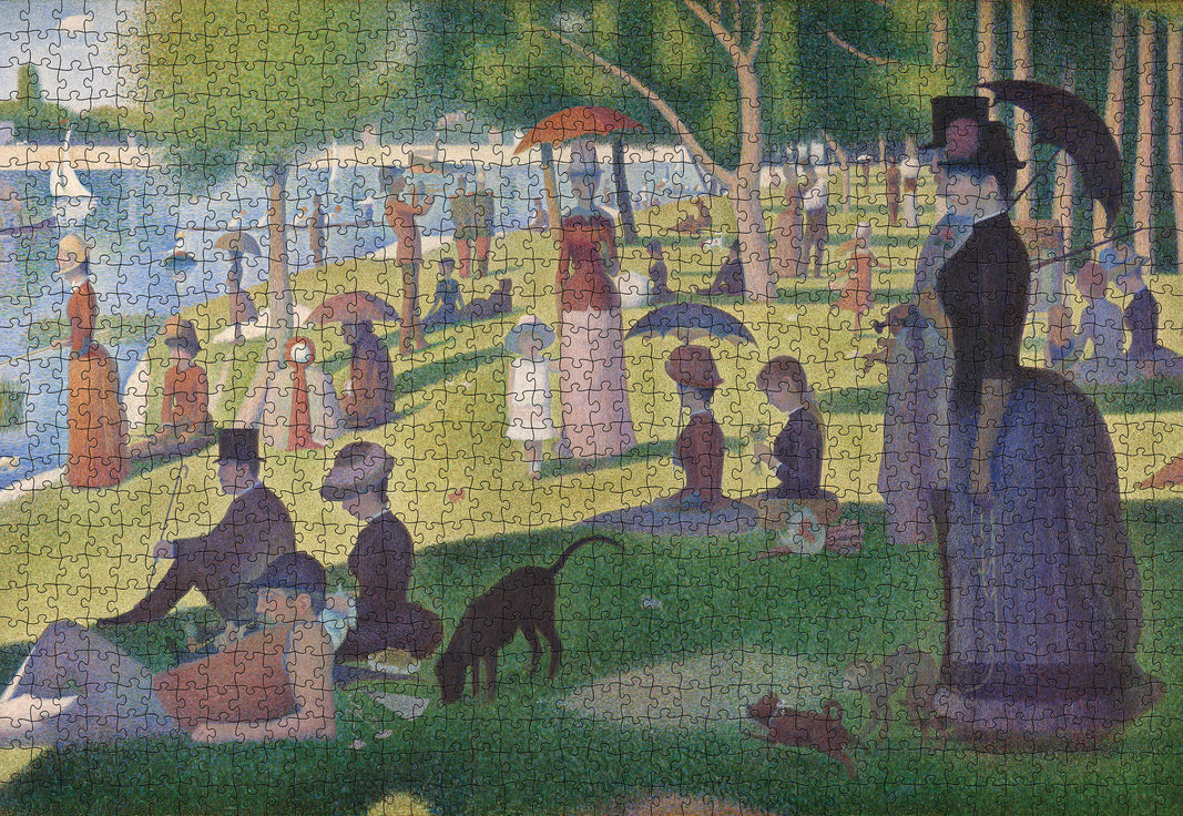A Sunday on La Grande Jatte by Georges Seurat – 1000 Piece Jigsaw Puzzle (Pomegranate)