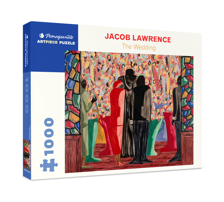 The Wedding by Jacob Lawrence – 1000 Piece Jigsaw Puzzle (Pomegranate)