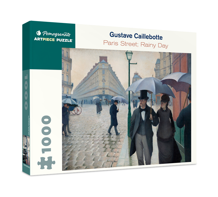 Paris Street; Rainy Day by Gustave Caillebotte – 1000 Piece Jigsaw Puzzle (Pomegranate)
