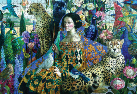 The Tamer by Olga Suvorova – 1000 Piece Jigsaw Puzzle (Pomegranate)