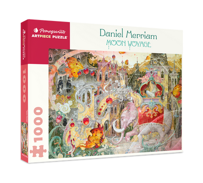 Pomegranate - Daniel Merriam: Moon Voyage - 1000 Piece Jigsaw Puzzle