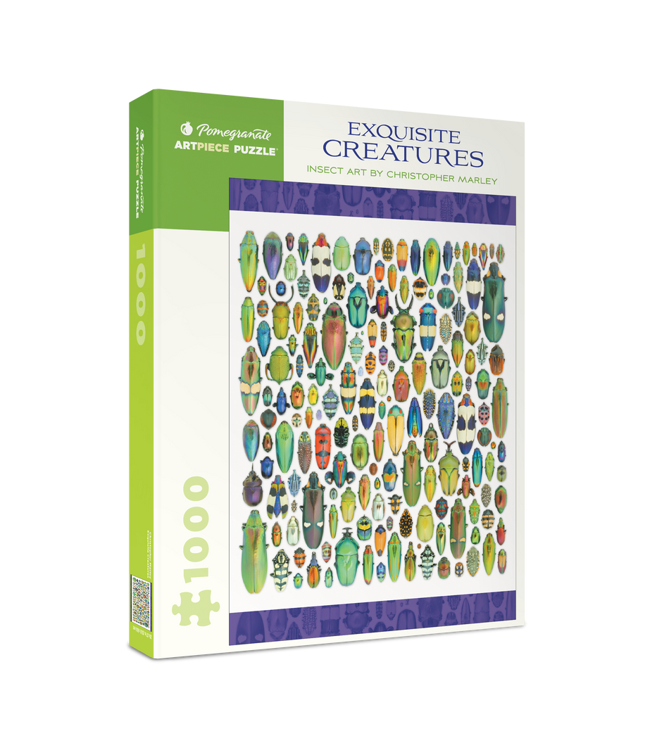 Pomegranate - Exquisite Creatures: Insect Art by Christopher Marley - 1000 Piece Jigsaw Puzzle