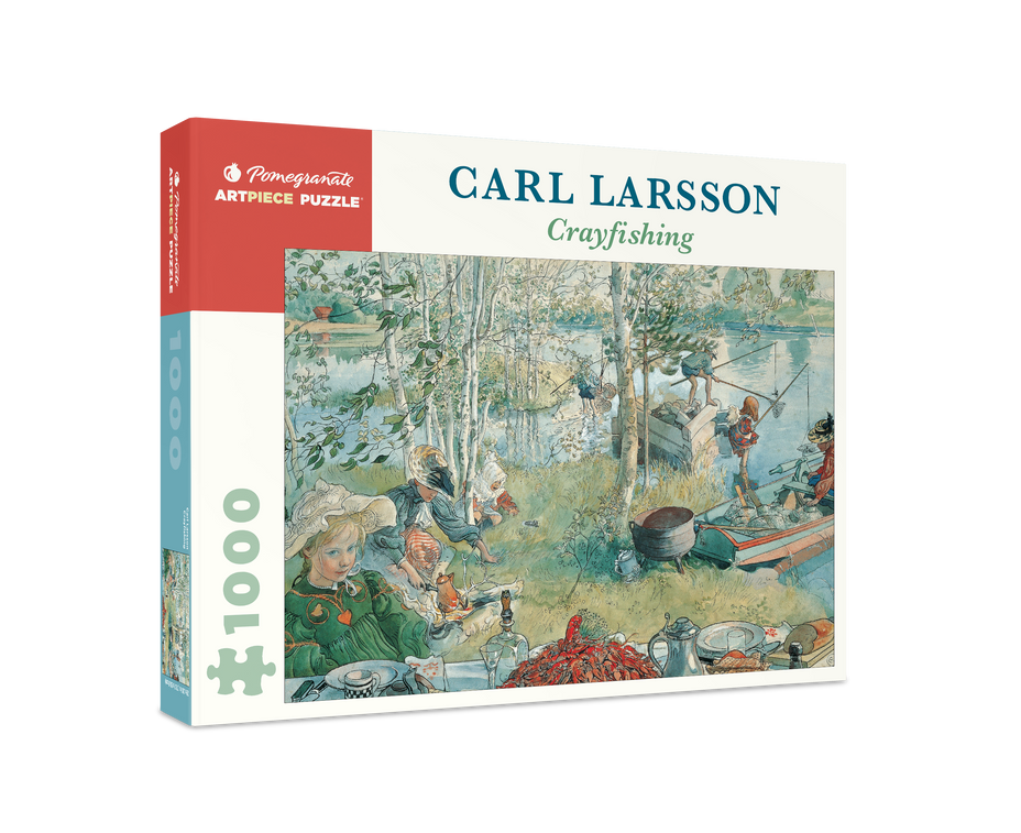 Pomegranate - Carl Larsson: Crayfishing - 1000 Piece Jigsaw Puzzle