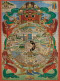 Tibetan Wheel of Life – 1000 Piece Jigsaw Puzzle (Pomegranate)