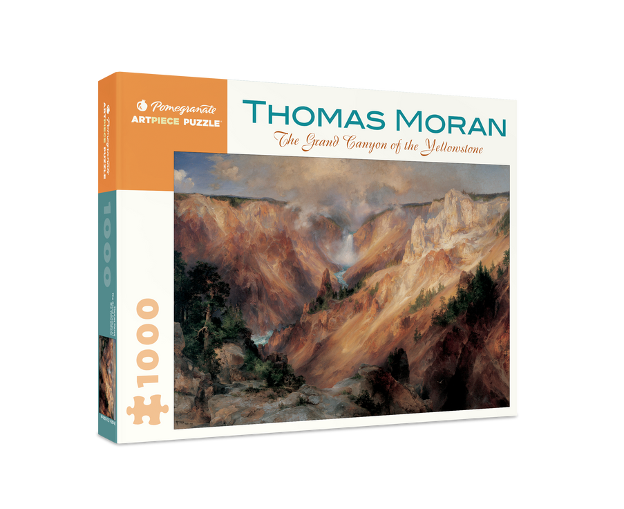 The Grand Canyon of the Yellowstone by Thomas Moran – 1000 Piece Jigsaw Puzzle (Pomegranate)