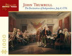 Box, straight on: The Declaration of Independence – 1000 Piece Jigsaw Puzzle (Pomegranate)
